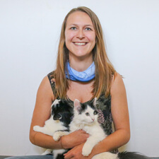 Tierpflegerin Katzen